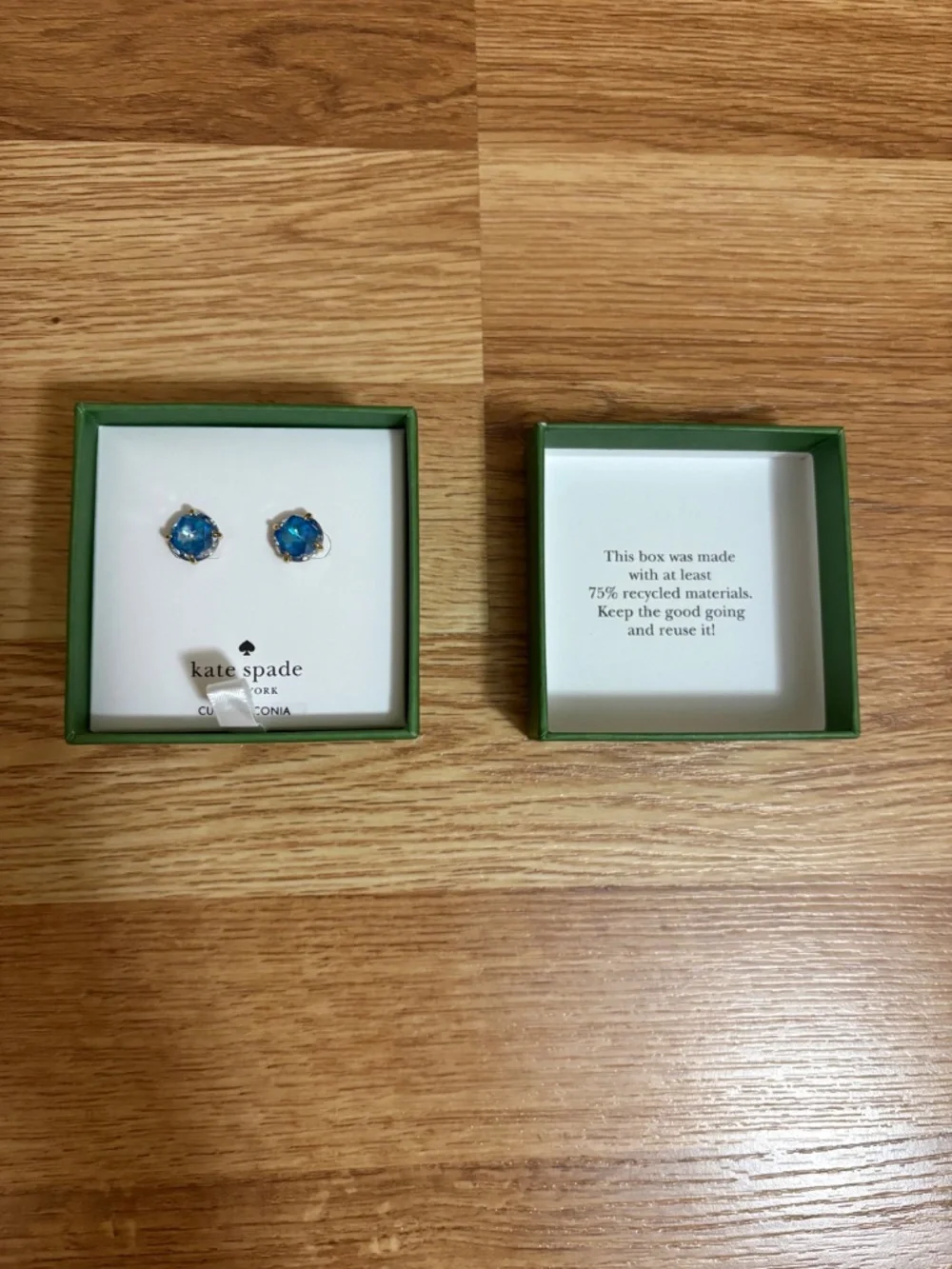 NIB Kate Spade bright ideas stud earrings
